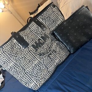 MCM Liz Large Reversible Visetos Shopper Tote Bag